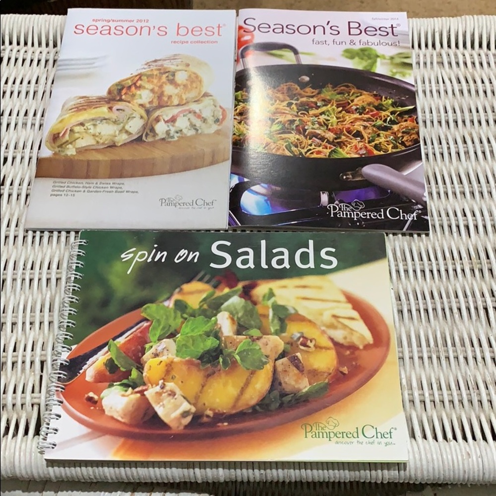 Season’s Best Cookbook and Spin on Salads Cookbook